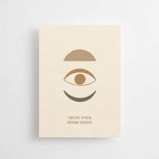 TRUST YOUR INNER VISION - MINI CARD - 10 PIECES