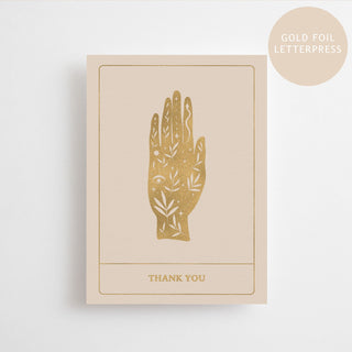 THANK YOU - GOLD EDITION - CARD - 10 PIECES