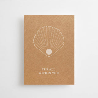 IT'S ALL WITHIN YOU - MINI CARD - 10 PIECES