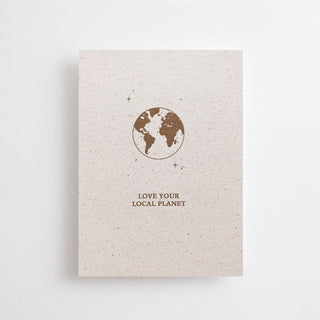 LOVE YOUR LOCAL PLANET - CARD - 10 PIECES