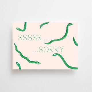 SSSSS... SORRY CARD - 10 PIECES