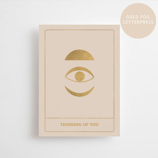 THINKING OF YOU - GOLD EDITION - CARD - 10 PIECES