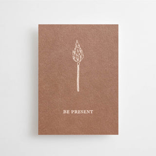 BE PRESENT - MINI CARD - 10 PIECES