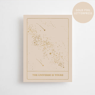 THE UNIVERSE IS YOURS - GOLD EDITION - KARTE - 10 STÜCK